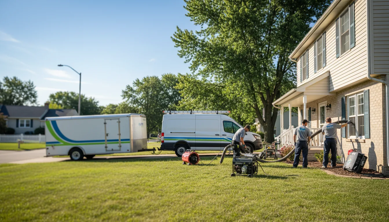Flooded Basement Restoration And Cleanup With Repair in Darby, MT near me